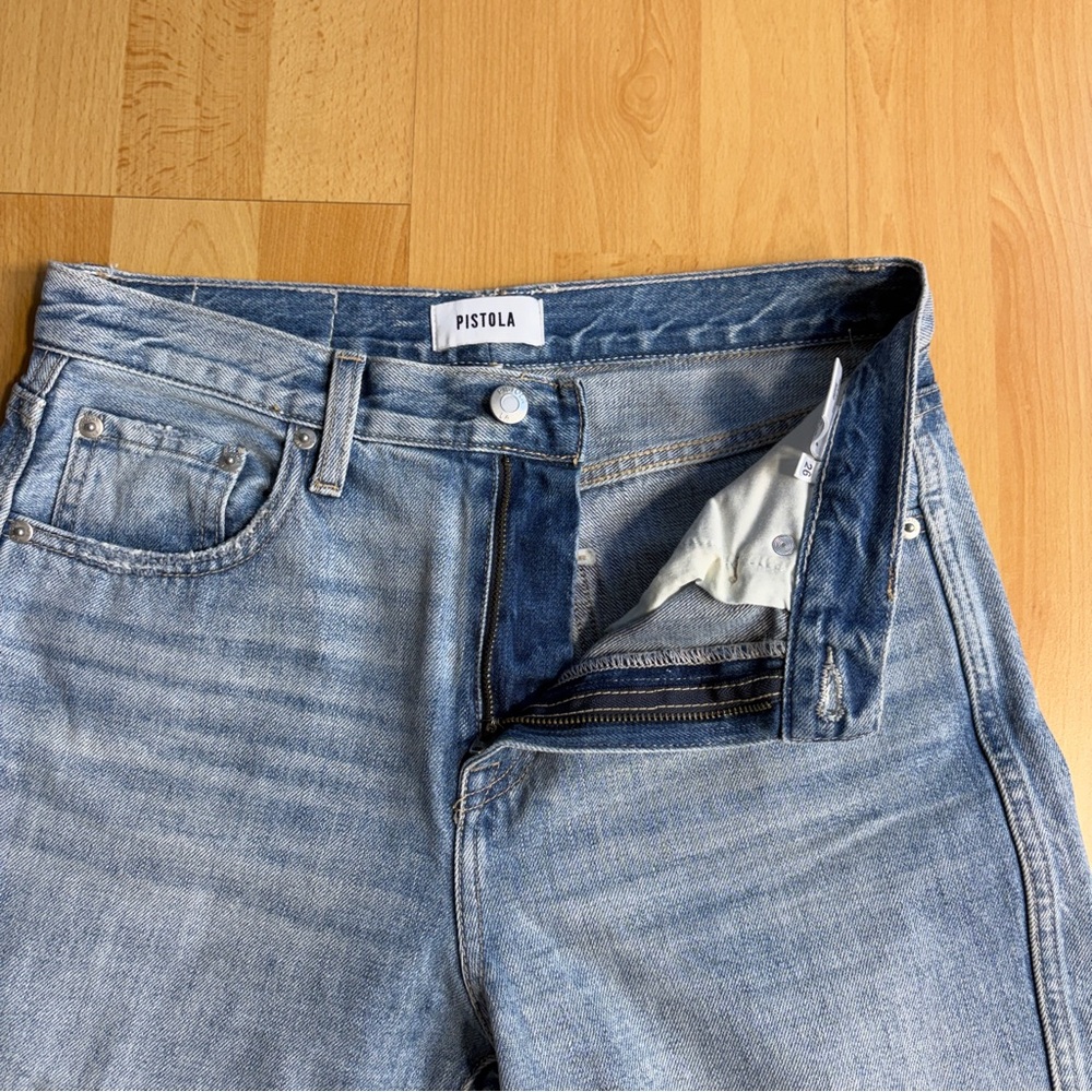 Anthropologie Pistola Bobbie Bowed Jean in Magnolia - Picture 4 of 12